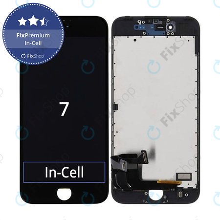 Apple iPhone 7 - Écran LCD + Écran tactile + Cadre (Noir) In-Cell FixPremium