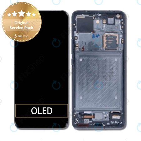 Xiaomi Mi 11 Ultra - Écran LCD + Écran Tactile + Cadre (Céramique Noir) - 56000300K100 Genuine Service Pack