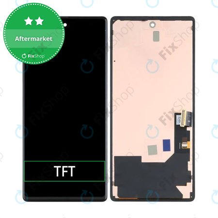 Google Pixel 6 - Écran LCD + Écran tactile + Cadre (Noir) TFT