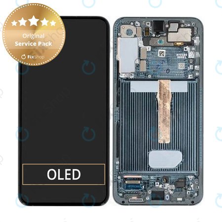 Samsung Galaxy S22 Plus S906B - Écran LCD + Écran tactile + Cadre (Vert) - GH82-27500C, GH82-27501C Genuine Service Pack