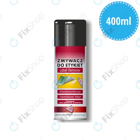 Micro Chip Electronic - Dissolvant d'étiquettes - 400 ml